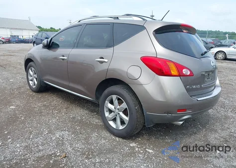 2010 Nissan Murano Sl из США, поврежденный, VIN JN8AZ1MU7AW021301